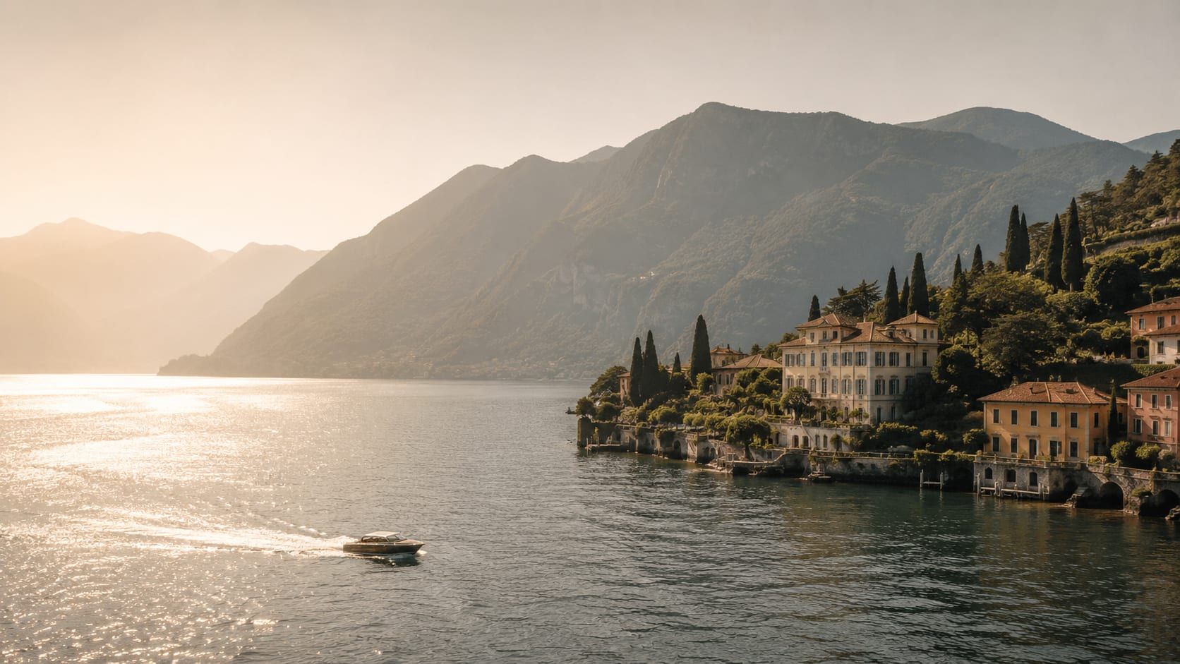 Milan to Lake Como — driving route