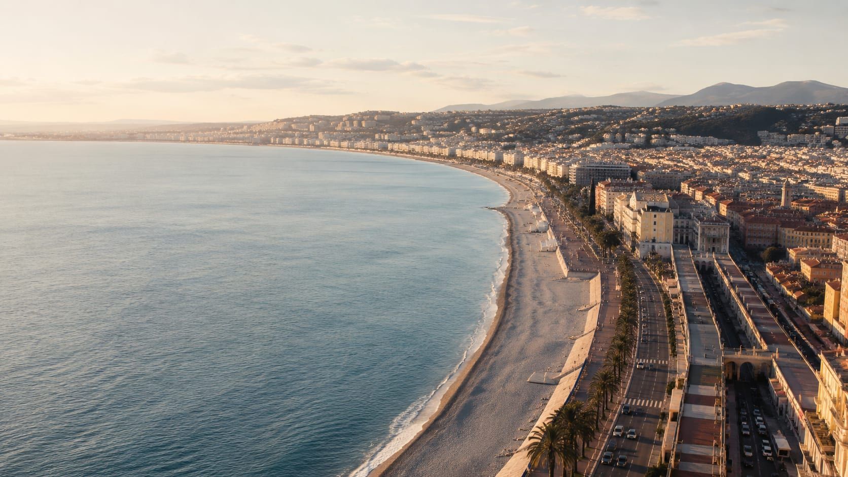 Paris to Nice — driving route